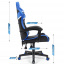 Компьютерное кресло Hell's Chair HC-1004 Blue Кропивницкий