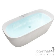 Акриловая отдельностоящая ванна Volle 12-22-808M белая матовая Хмельницький