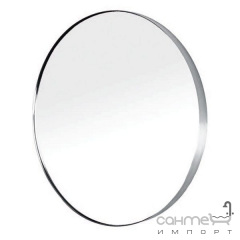 Зеркало круглое Volle 60х60 16-06-999 на шлифованной нержавеющей раме, с контурной белой подсветкой Доманёвка