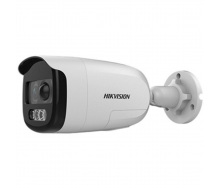2 Мп ColorVu Turbo HD відеокамера Hikvision з PIR датчиком та сиреною DS-2CE12DFT-PIRXOF (2.8 ММ)