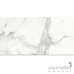 Керамогранит под мрамор Opoczno Calacatta Monet White Satin Rect 119,8x59,8 Свесса