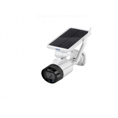 Поворотная уличная камера водонепроницемая KERUI S4, 1080p 2 MP + солнечная батарея Днепр