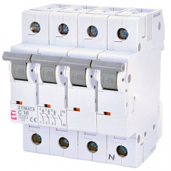 Автоматичний вимикач ETIMAT 6 3p+N C 16A ETI Миргород