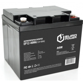 Акумуляторна батарея EUROPOWER AGM EP12-40M6 (14269)