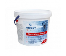 Хлор FROGGY Shok Chlor Tabs 20 4 кг