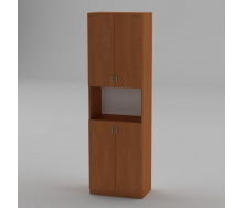 Книжный шкаф Компанит КШ-5 1950x600x366 мм ольха