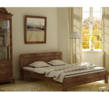 Ліжко Мебигранд Тоскана 1800x2000 мм вільха горіх яблуня