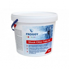 Хлор FROGGY Shok Chlor Tabs 20 4 кг Черновцы