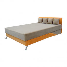 Кровать Вика Сафари 140 с матрасом 140x202х80 см