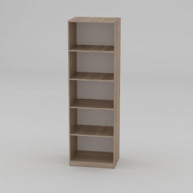 Книжный шкаф Компанит КШ-1 1950x612x448 мм дуб сонома