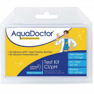 AquaDoctor Тестер AquaDoctor Test Kit Cl/pH