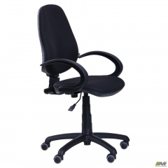 Офісне крісло АМФ-5 Поло 50 чорне А-1 Нове