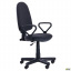 Офисное кресло АМФ Комфорт Нью ткань-черное пластик на колесиках Чернигов