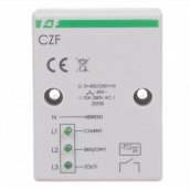 Датчик обрыва фазы F&F CZF 3х400В+N 10А