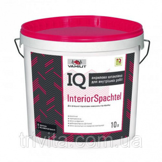 IQ Interior Spachtel акриловая шпаклевка, 10л