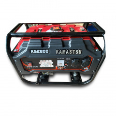 Бензиновый генератор Kamastsu KS2800 максимальная мощность 2 кВт Дзензелівка