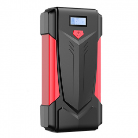Пускозарядное устройство фонарь + зарядка для телефона Lesko SABO A16 2000A Jump Starter 2хUSB Красный (10303-46979)