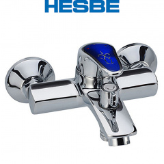 Смеситель для ванны короткий нос HESBE MAGIC BLUE EURO (Chr-009) Кропивницкий