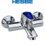Змішувач для ванни короткий ніс HESBE MAGIC BLUE EURO (Chr-009) Чернігів
