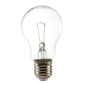 Лампа накаливания МО-24 60Вт E27 прозрачная