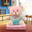Плед - мягкая игрушка 3 в 1 (Медвежонок Hello розовый) Полтава