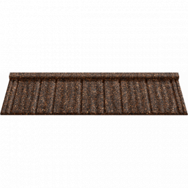 Композитна черепиця Novatik NATURA WOOD brown earth (коричневий)