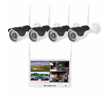 WIFI Камеры уличного видеонаблюдения 4шт и регистратор с экраном Defender 1304-4-DVR Kit 3Mp LCD-13