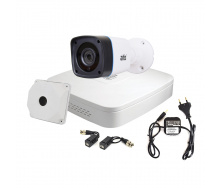 Комплект видеонаблюдения для улицы Dahua 2 Мп видеорегистратор DH-XVR4104C-I