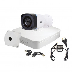 Комплект видеонаблюдения для улицы Dahua 2 Мп видеорегистратор DH-XVR4104C-I Ізюм