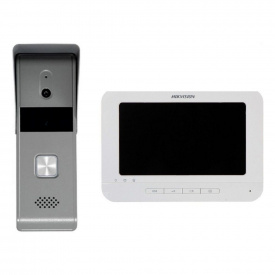 Комплект видеодомофона Hikvision DS-KIS203T видеодомофон 7" и видеопанель