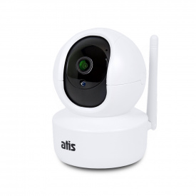 IP-видеокамера поворотная 2 Мп с Wi-Fi ATIS AI-262-3M со встроенным микрофоном и динамиком