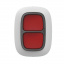Беспроводная экстренная кнопка Ajax DoubleButton white с защитой от случайных нажатий Красноград