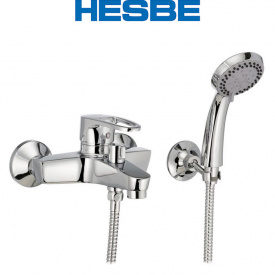 Смеситель для ванны короткий нос HESBE CEBA (Chr-009)