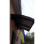 Готовый навес из поликарбоната над входом Dash'Ok 2,05х1 м Хайтек сотовый поликарбонат 6 мм, Темно-серый, Бронза Дніпро