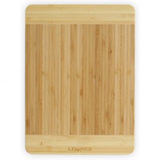 Доска кухонная бамбуковая прямоугольная 34 х 24 х 1,8 см Lessner 10300-34