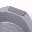 Форма для випікання кругла Kamille d-28,5 х 26,5 х 6 см. із вуглецевої сталі сірий мармур КМ-6034А Ужгород