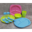 Набір пластикового посуду для пікніка 36 предметів Stenson 86497 Одеса