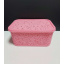 Корзина для хранения бытовых вещей Elif Plastik Ажур 6 л Розовый Запорожье