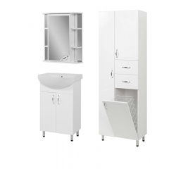 Комплект мебели для ванной комнаты Базис 60 с умывальником Прокси 60 (KOLO) Сумы