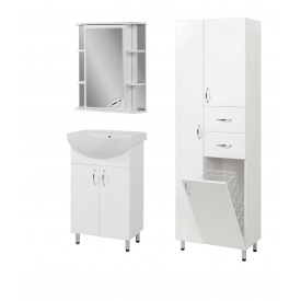 Комплект мебели для ванной комнаты Базис 60 с умывальником Прокси 60 (KOLO)