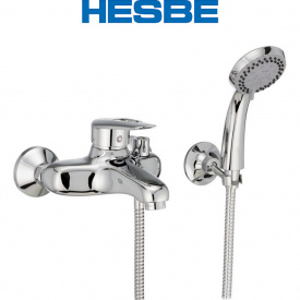 Змішувач для ванни короткий ніс HESBE DISK Euro (Chr-009)