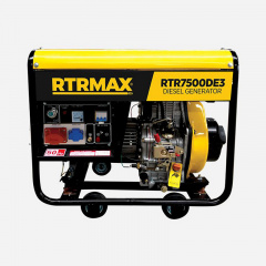 Генератор дизельный RTRMAX RTR 7500 DE3 6,5 кВА 3 фазы электростартер ESTG Запорожье