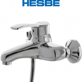 Змішувач для ванни короткий ніс HESBE FOCUS (Chr-009)