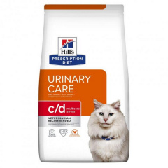 Лечебный корм Hill's Prescription Diet c/d Urinary Care Stress с курицей для кошек 3 кг (052742044330) Одеса