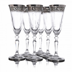 Набор бокалов для шампанского Lora Бесцветный H60-018 135ml Суми