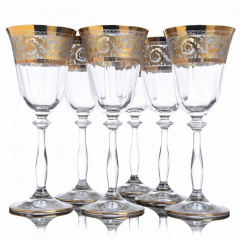 Набор бокалов для вина Lora Бесцветный H70-016 205ml Київ