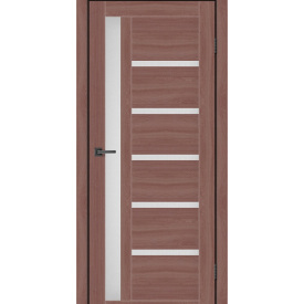 Дверное полотно MS Doors ORLEAN 80см дуб класичний стекло сатин