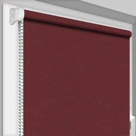 Рулонная штора открытого типа DecoSharm Натура 2260 2200х1700 мм Бордовый