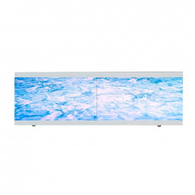 Экран под ванну The MIX I-screen light Крепыш Голубой мрамор 130 см