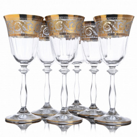 Набор бокалов для вина Lora Бесцветный H70-016 205ml
